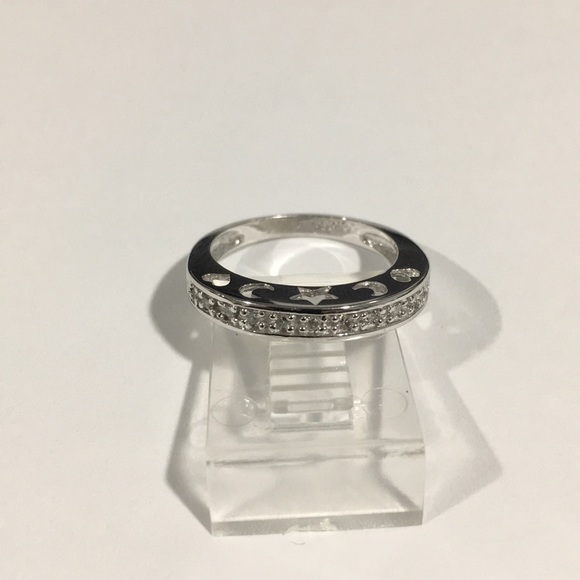 14k White Gold Diamond 💎 Wedding Band Ring 💍